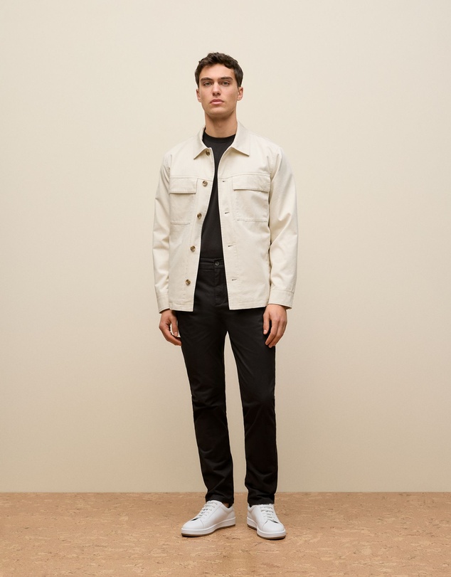 Trenery - Regular Fit Chino Pant in Black