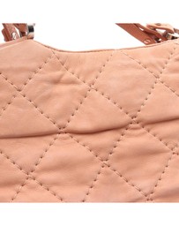 Pre-Loved by Azura Reborn - Pre-Loved Large CC Quilted Suede Sea Hit Tote