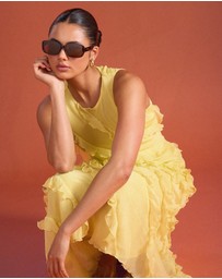 Azzurielle - Zoe Square Frame Sunglasses