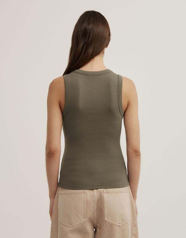 Witchery - Fine Rib V-neck Tank