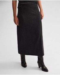 Oxford - Leonie Cashmere Blend Knitted Skirt