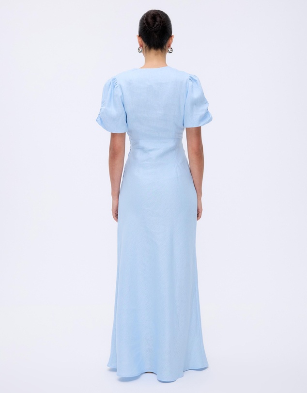 Minima Esenciales - Amaya Puff Sleeve Maxi Dress