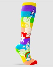 Crazy Skates - Crazy Socks Rainbow Dream Knee-High Socks