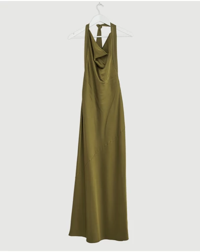 Revibe - Repaired Significant Other Devlyn Halter Maxi Dress - AU 8