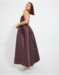 Pasduchas - Alistair Strapless Midi Dress