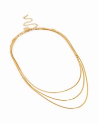 Lovisa - Waterproof Gold Plated Stainless Steel Snake Chain Necklace