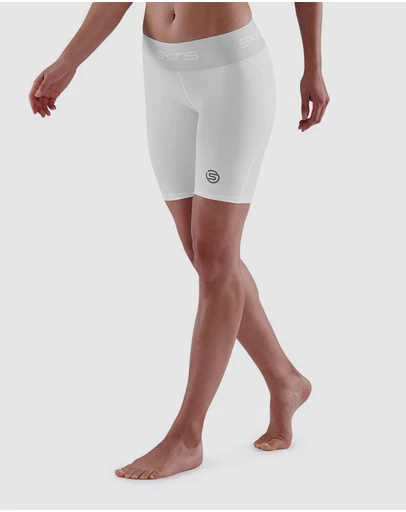 SKINS - SKINS Compression Women's Series-1 Activewear Half Tight White