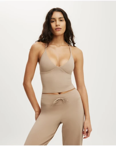 Cotton On Body Active - Ultra Soft Tri Crossback Cami