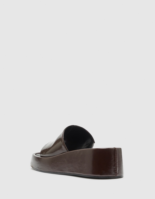 Nakedvice - The Natalie Dark Brown Platform