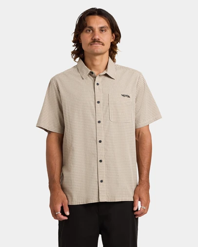 Volcom - Mens Temper Short Sleeve Shirt