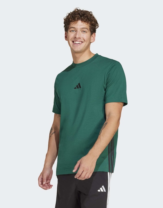 adidas Sportswear - Essentials 3-Stripes Single Jersey Tee Mens