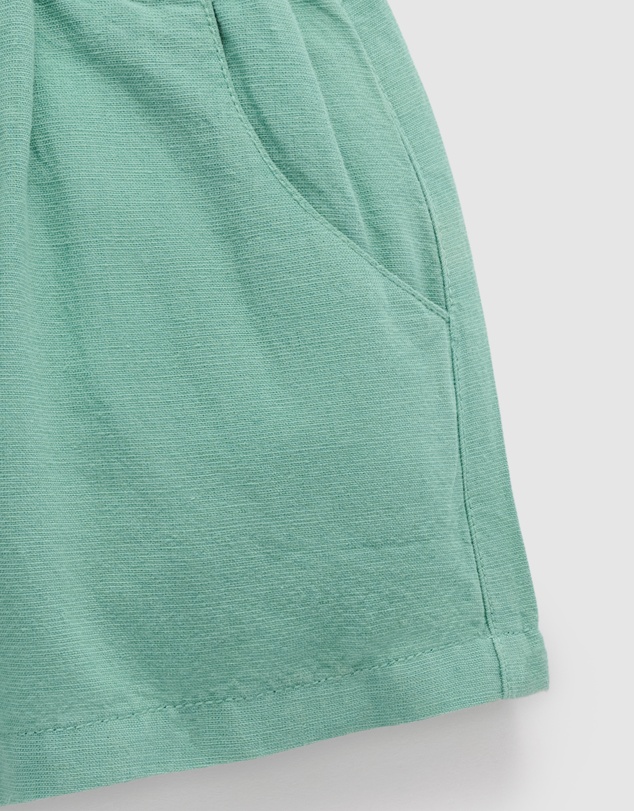 Purebaby - Linen Blend Short -Kids-Babies
