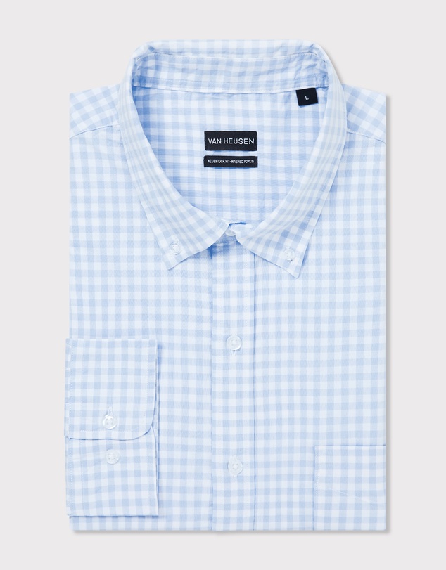 Van Heusen - Washed Poplin Casual Shirt