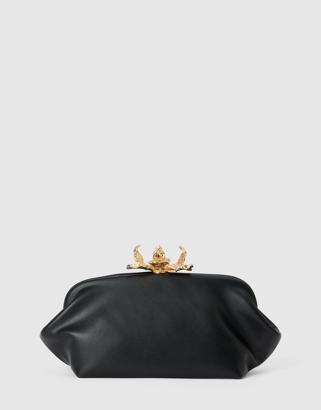 Forever New - Tiffany Orchid Clasp Clutch Bag