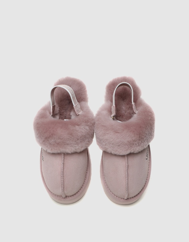 EVERAU - Australian Shepherd Ugg Muffin Platform Cow Suede Upper House Shoes