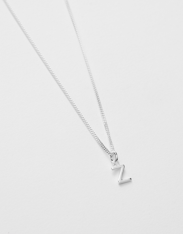 Kirstin Ash - Z Outline Initial Necklace
