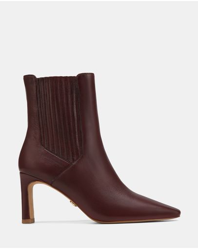 Raisin Pebbled Leather