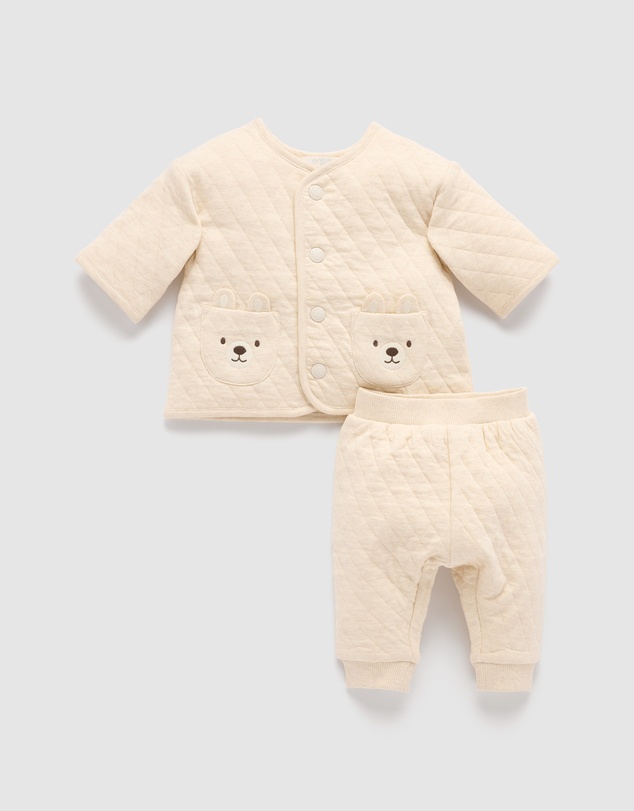 Purebaby - Quilted Track Set-Kids-Babies