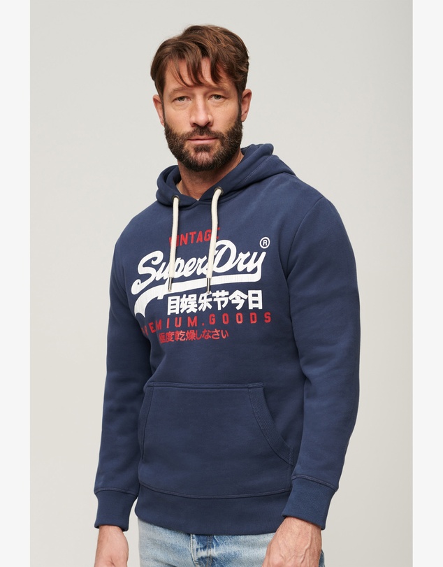 Superdry - Vintage Logo Duo Hoodie
