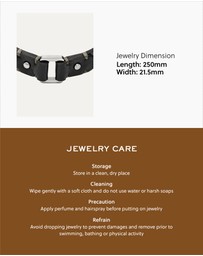 Fossil - Machine Black Bracelet