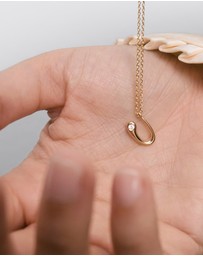 PDPAOLA - Initial 2026 U Pendant Necklace