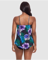 Miraclesuit Swimwear  - Flora Aura Hankini Underwired Convertible-to-Strapless Tankini Top