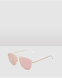 Hawkers Co - HAWKERS - Rose Gold LAX Sunglasses for Men and Women UV400