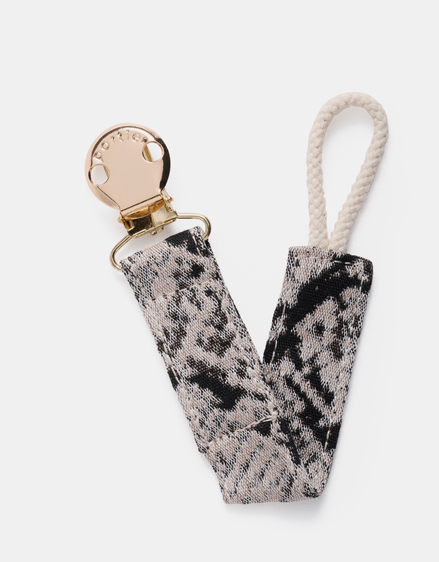 portier - Petite Pacifier Clip - Python