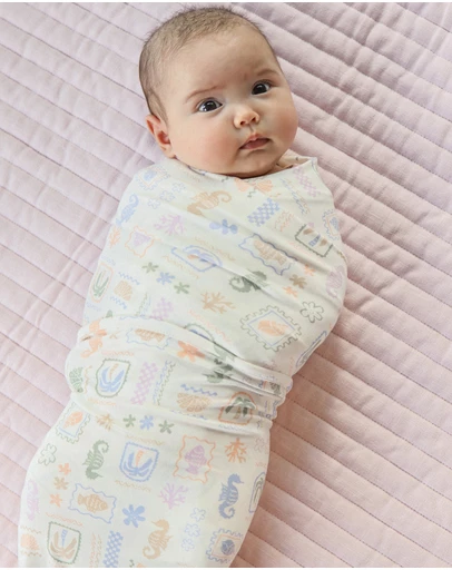 Kynd Baby - Large Stretchy Swaddle in Resort