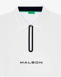 Malbon - Performance Zip Raglan Polo