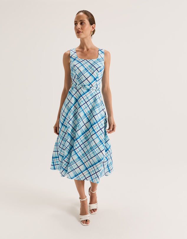 Review - Tribeca Check Dress