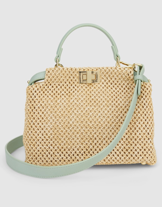 Review - Serena Raffia Bag