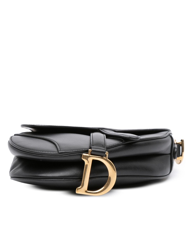 Dior - Pre-Loved Mini Smooth Calfskin Saddle Bag