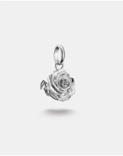 THOMAS SABO - THOMAS SABO Connect Charm rose blossom silver