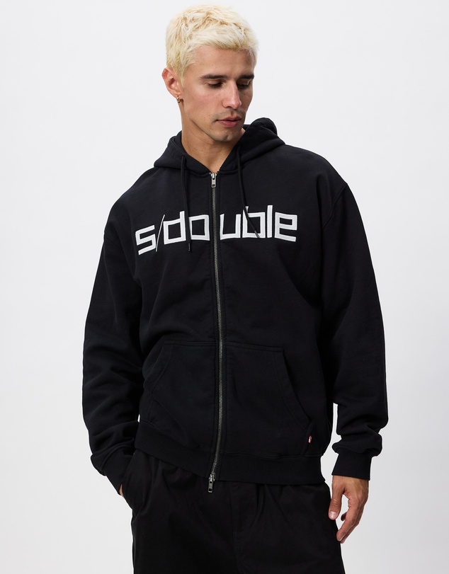 S Double - Block Zip Hoodie