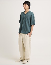 Arvust - Hayes Knit Short Sleeve Resort Shirt