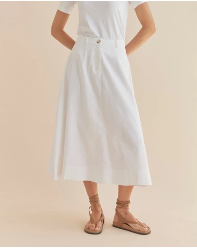 Amelius - Barossa Linen Skirt