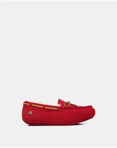 EVERAU - EverAU Ugg Miracle Moccasin Leather Upper Moccasins