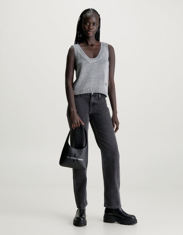 Calvin Klein Jeans - Metallic Knit Tank Top