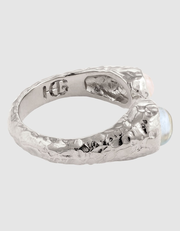 Haze & Glory - ICONIC EXCLUSIVE - Ring Aqua Moon 925 Sterling Silver