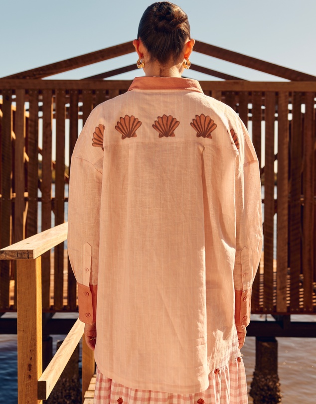 SMWR. by The Somewhere Co - Keepsakes Oversized Long Sleeve Shirt