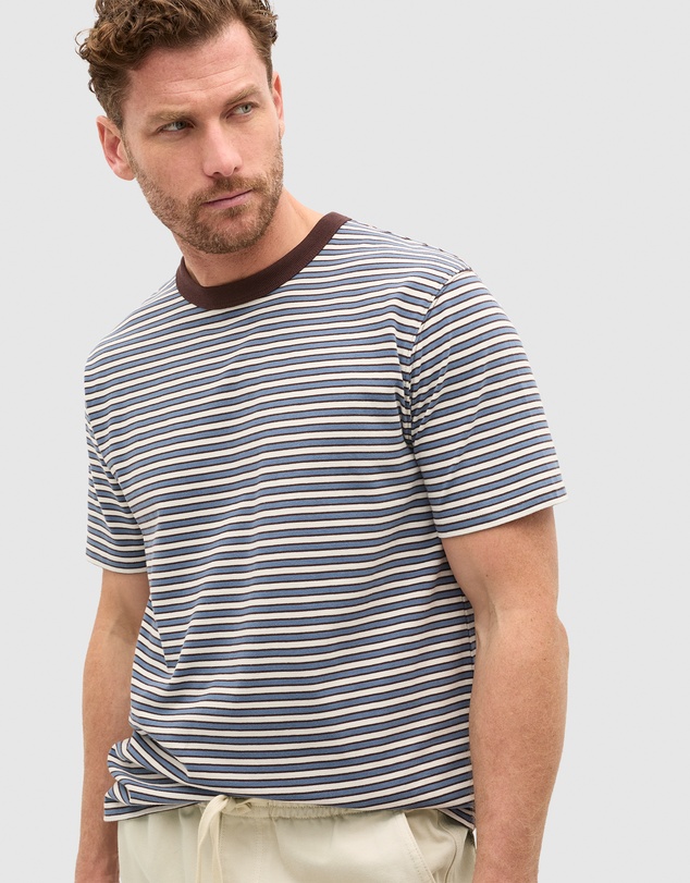 Seed Heritage - Crew Stripe Tee