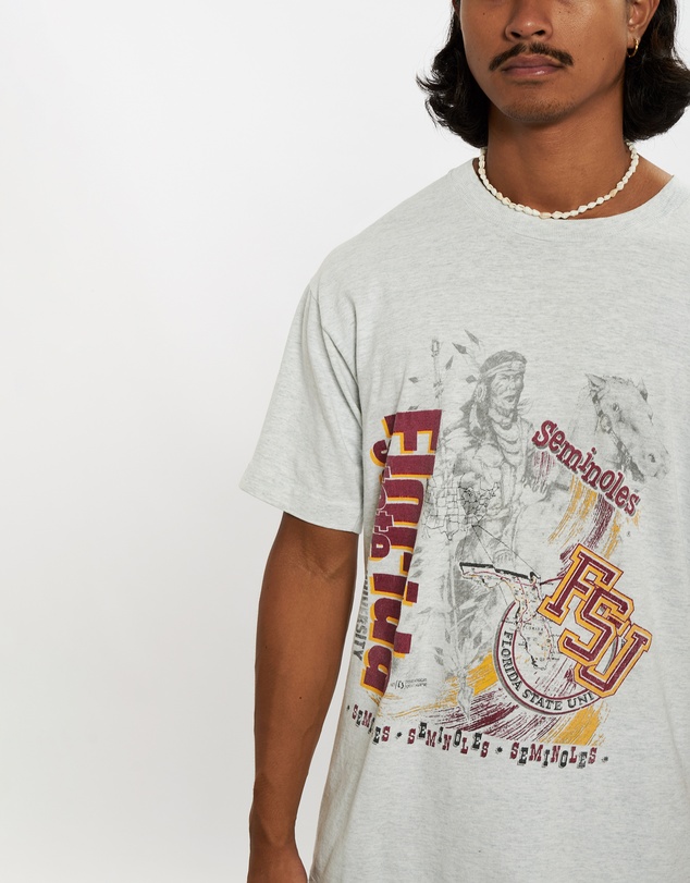 Vintage by The Real Deal - Pre Loved - 90s NCAA Florida State Seminoles Tee
