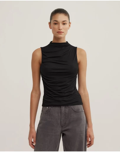 Witchery - Gathered Jersey Top