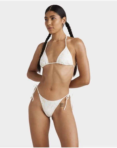 RVCA - Womens Blurred Ditsy Medium French Bikini Bottom