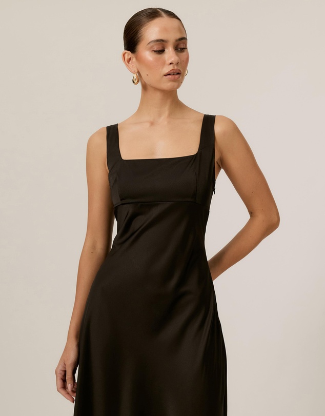Tussah - Lulu Satin Midi Dress