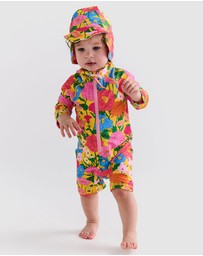 Kip&Co - Follow The Sun Yellow Baby Swim Hat One Size - Babies