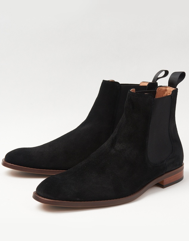 3 Wise Men - 3 Wise Men KayMac Suede Chelsea Boot