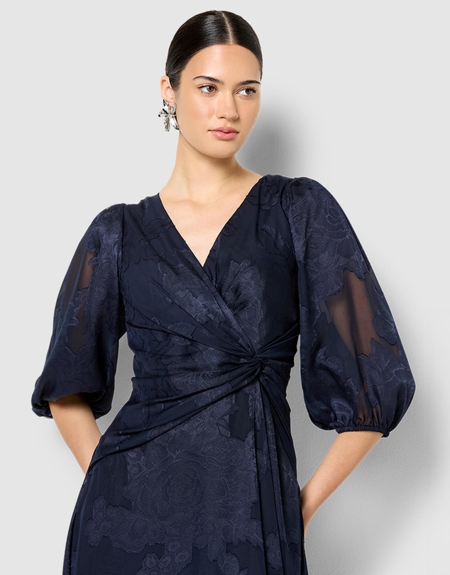 Montique - Saige Floral Wrap Dress