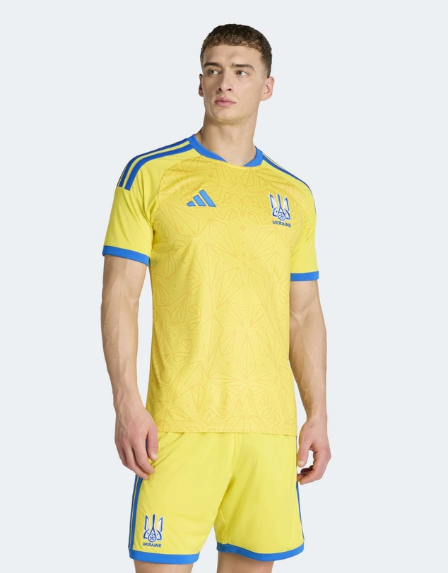 adidas Performance - Ukraine 26 Home Football Jersey Mens
